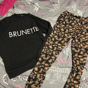 Brunette the Label Outfit size medium